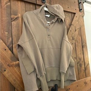 Women’s Tan/Light Brown Dressy Hoodie